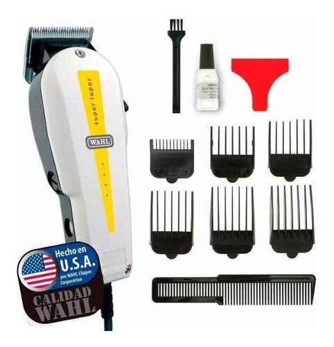 Cortadora De Pelo Profesional Wahl (usa) Super Taper + Acces