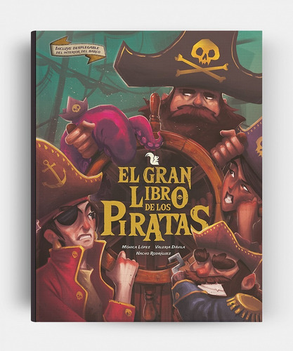 El Gran Libro De Los Piratas - Valeria Davila / Monica Lopez