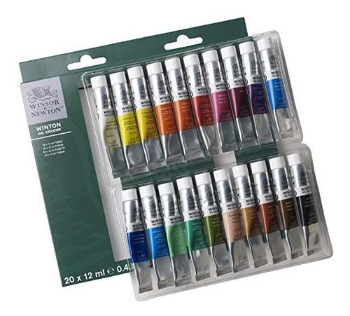 Set De Pintura Al Óleo De Winsor & Newton 20x12ml