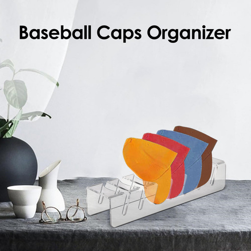Organizador De Sombreros Para Armario, 2 Gorras De Béisbol,