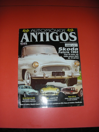 Revista Automóveis Antigos Nº6 Ano 1 Em Excelente Estado