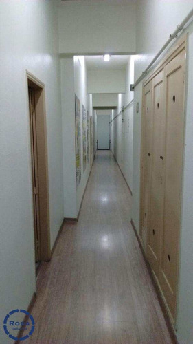 Conjunto Comercial Com 0 Dorm, Centro, Santos, 462m² - Codigo: 9516 - A9516
