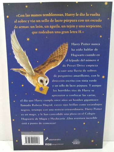 Harry Potter Y La Piedra Filosofal - J . K . Rowling