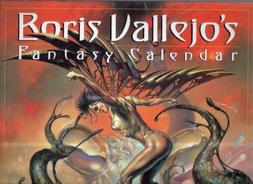 Imagen 1 de 2 de Boris Vallejo's Fantas Calendar 2000 Usado
