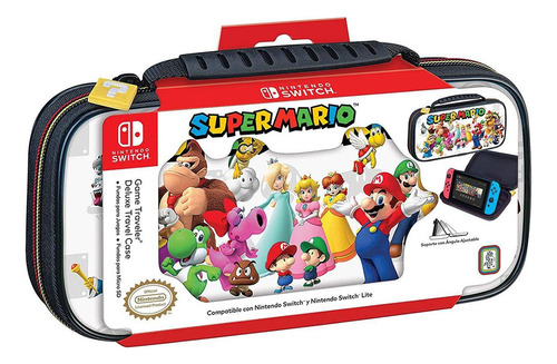 Bolso Estuche Nintendo Switch Super Mario + Case Juegos