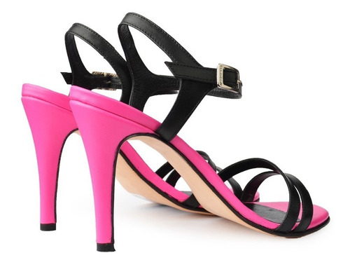 Sandalias De Fiesta De Cuero De Mujer Maracaibo - Ferraro