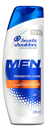 Shampoo Head & Shoulders Men Prevención Caída en botella de 375mL por 1 unidad