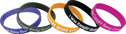 Paquete De 10 Pulseras I Was Caught Being Good