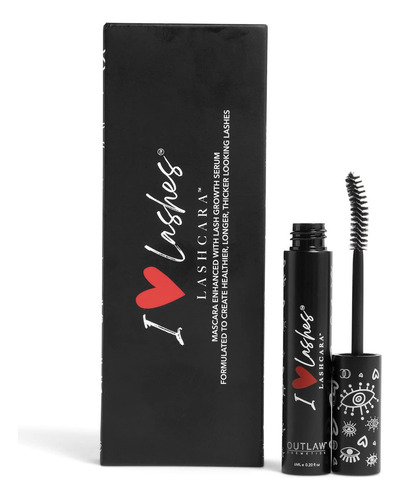 I Love Lashes Lashcara - Una - 7350718:ml Color Negro