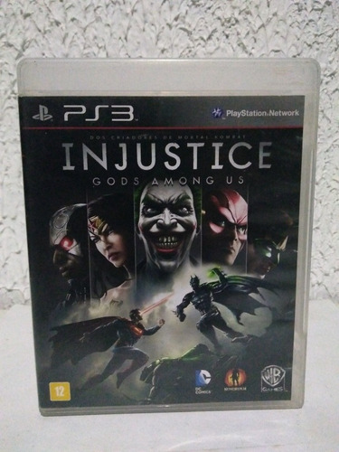 Jogo Injustice Gods Among Us Ps3 Midia Fisica Pt/br R$59,99 (Usado)