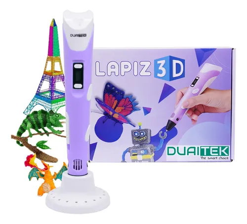 Lápiz 3d Con Control Temperatura Y Carga Usb Facil De Usar