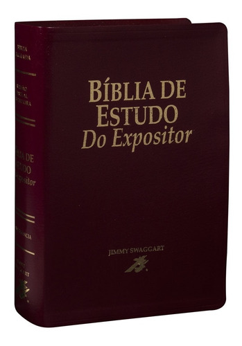 Bíblia De Estudo Do Expositor Capa Vinho