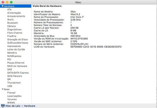 iMac Hackintosh - I7 - 16gb - 4tb - Geforce Gtx 745 4gb