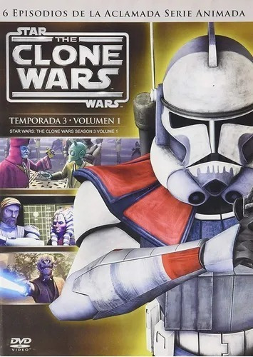 Star Wars Clone Wars Temporada 3 Tres Volumen 1 Uno Dvd