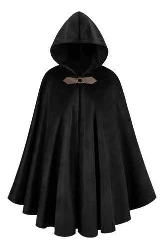 Capa De Terciopelo Con Capucha Capelet Disfraz De Halloween