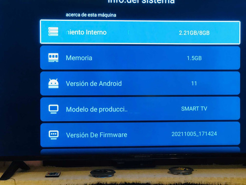 Imagen 5 de 8 de Smartv 55 Uhd Daewo Última Generación 3 Meses De Uso
