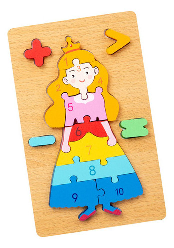 Juguetes Montessori De Numbers Block Toys Para Un Príncipe D