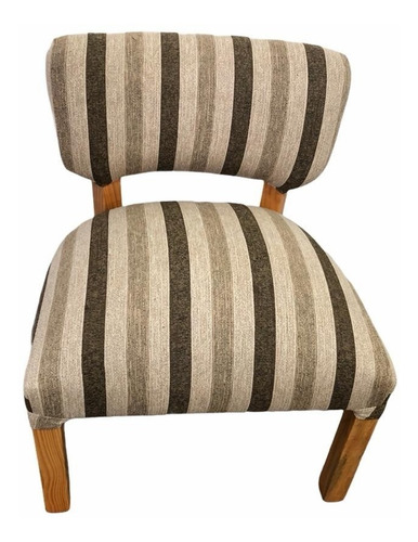 Silla Matera Poltrona Vestida En Chenille, H/9 Ctas Sin Int.