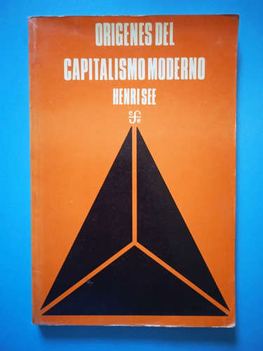 Libro Fisico Orígenes Del Capitalismo Moderno / Henri See