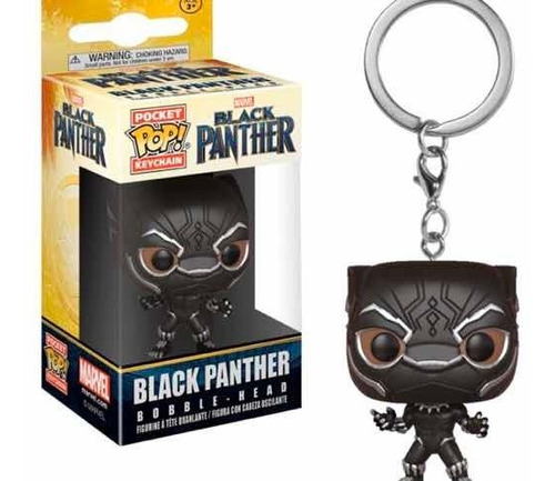 Funko Pop Llavero Black Panther Bp