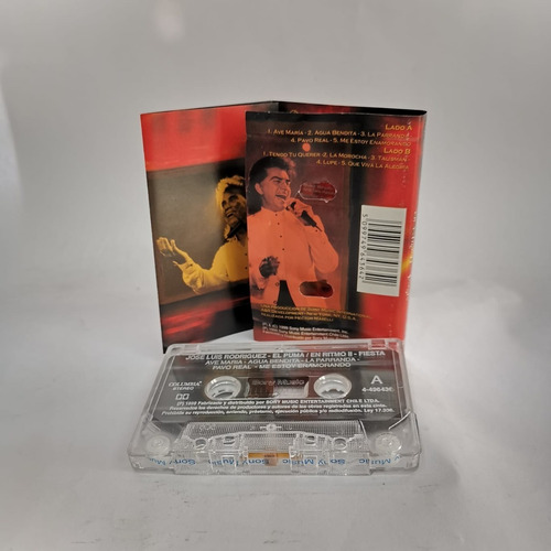 José Luis Rodriguez Puma En Ritmo Ii Fiesta Cassette Chileno (Usado)