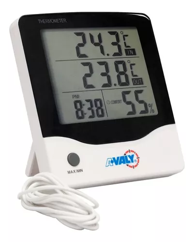 Medidor Temperatura/humedad Sonda Ext.
