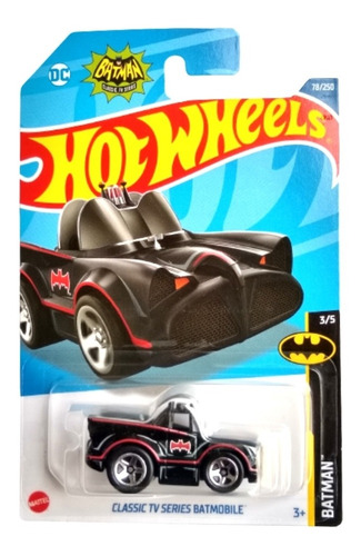 Hot Wheels Batman Classic Tv Series Batmobile Variante 2022 | MercadoLibre