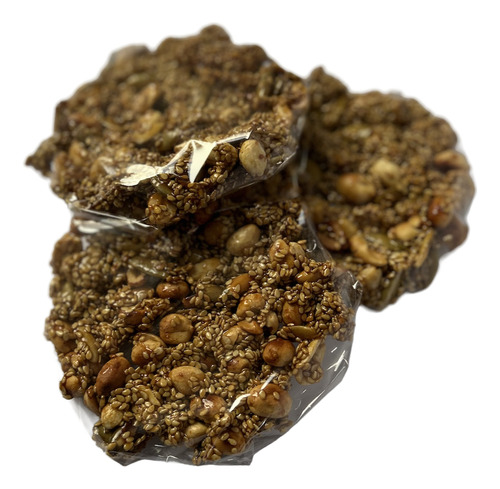 9 Palanquetas De Ajonjolí Mezclado Con Cacahuate Y Pepita