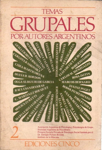 Temas Grupales Por Autores Argentinos 2 