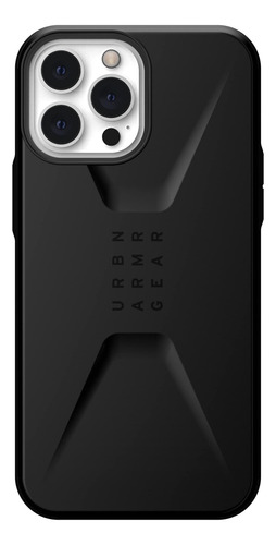 Uag Funda P/ Iphone 13 Pro Max Negro Ultrafina Protectora Civil - Negro.