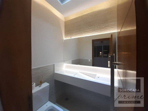 Imagem 7 de 30 de Sobrado Com 4 Dormitórios À Venda, 395 M² Por R$ 2.200.000 - Alphaville Nova Esplanada I - Votorantim/sp, Próximo Ao Shopping Iguatemi. - So0173