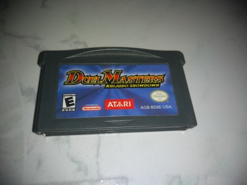 Nintendo Gameboy Advance Juego Duel Masters Kaijudo Showdown