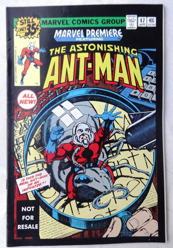 Marvel Premiere Nº 47 Astonishing Ant-man - Reprint - 2005