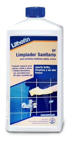 Kf Limpiador Sanitario Lithofin 1 Lt