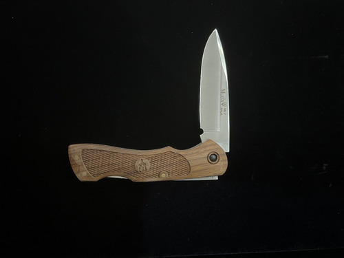 Imagen 2 de 7 de Navaja Serie Bx Nogal 85mm Con Bloqueo Marca Muela