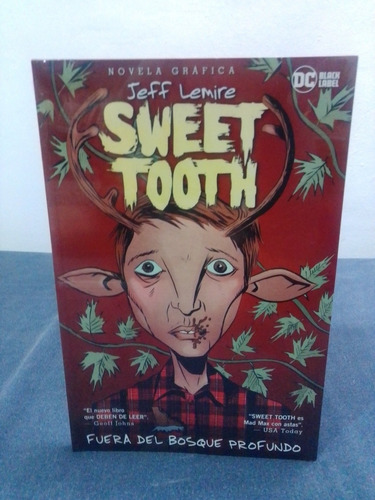 Sweet Tooth Tomo 1 Dc Black Label Smash Nuevo
