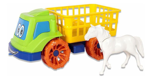 Brinquedo Caminhão Babyfrota Fazendeiro Infantil - Poliplac Cor Colorido