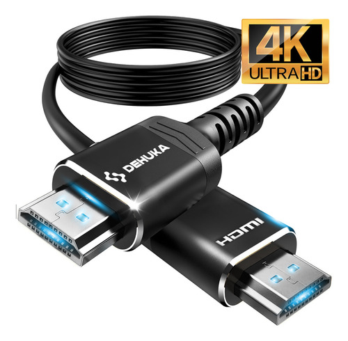 Cable HDMI Full HD 4K Compatible con Notebooks P4 P5 Proyector Dehuka