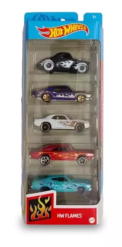 5 Carrinhos Hot Wheels Original Colecionar Mattel Corrida