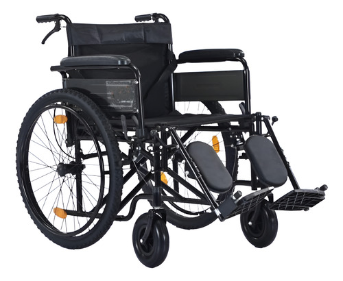 Silla De Ruedas Neumatica 20 Rex Cimmo Medical Negro