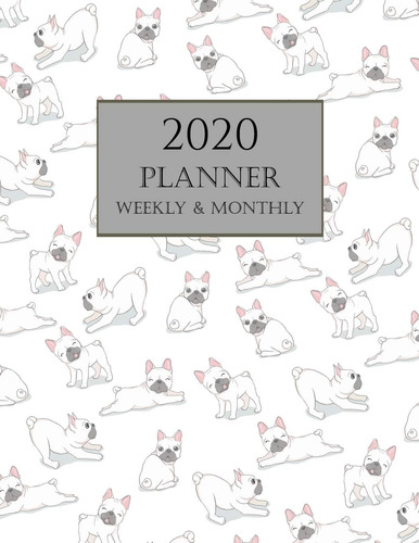 Livro: Planejador Semanal E Mensal De 2020: Calendário Fran