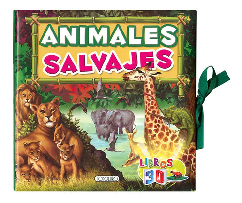 Libro Libros 3d Animales Salvajes