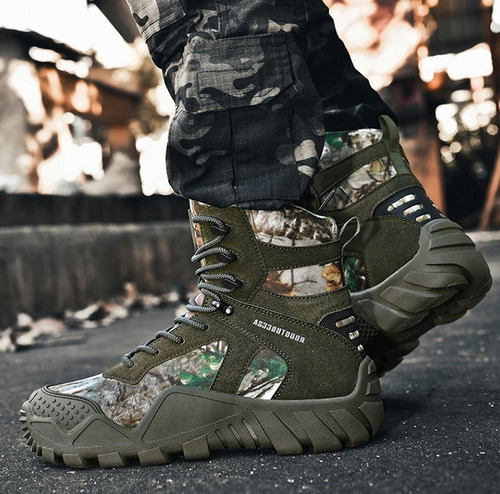 Botas Tacticas Hombre Training Comodos Correr Militar Casual