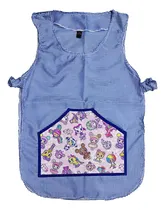 Comprar Ponchito Pintorcito Jardín Nena Bolsillo Con Dibujitos #8