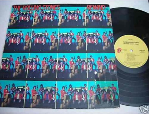 Disco The Rolling Stones Rewind 1984 Stereo Lp Vg+ Ee.uu