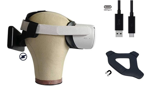 Accesorio 3 En 1 Para Oculus Quest 2 - Correa Cómoda, Base M
