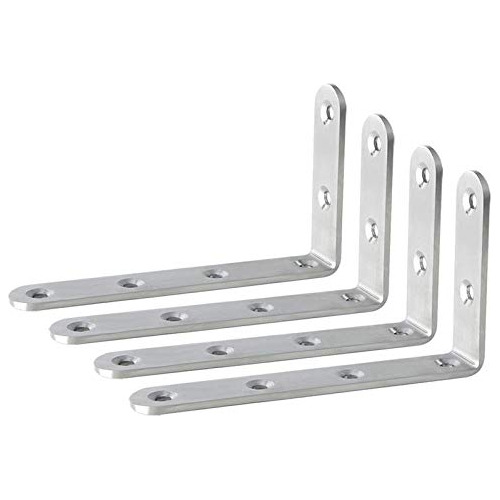 Rieles Lineales 4 Piezas De Soportes De Esquina De 3 X 5 Pul