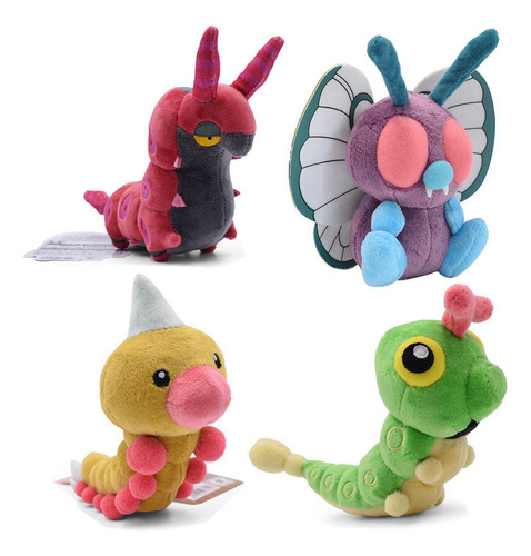 Juguetes De Peluche Pokémon Pokémon De 15 Cm, 4 Unidades