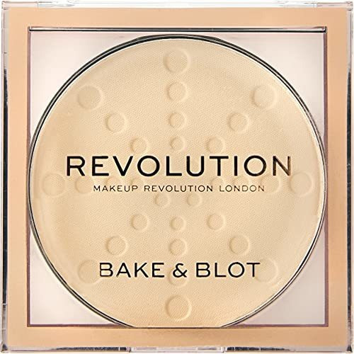 Maquillaje, Base, Polvo C Makeup Revolution Bake & Blot, Plá