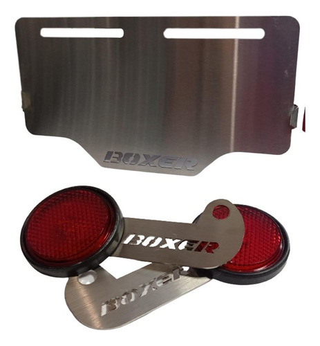 Accesorios Bajaj Boxer Ct 100, S Y Bm, Portaplaca, Robaluces